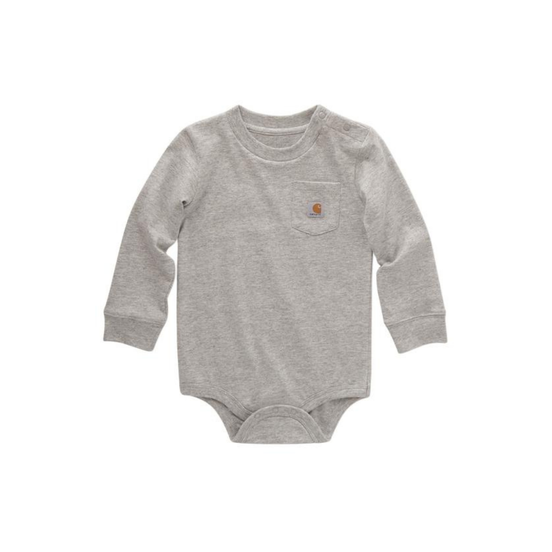 Carhartt CA5002 Kids Long Sleeve Pocket Bodysuit