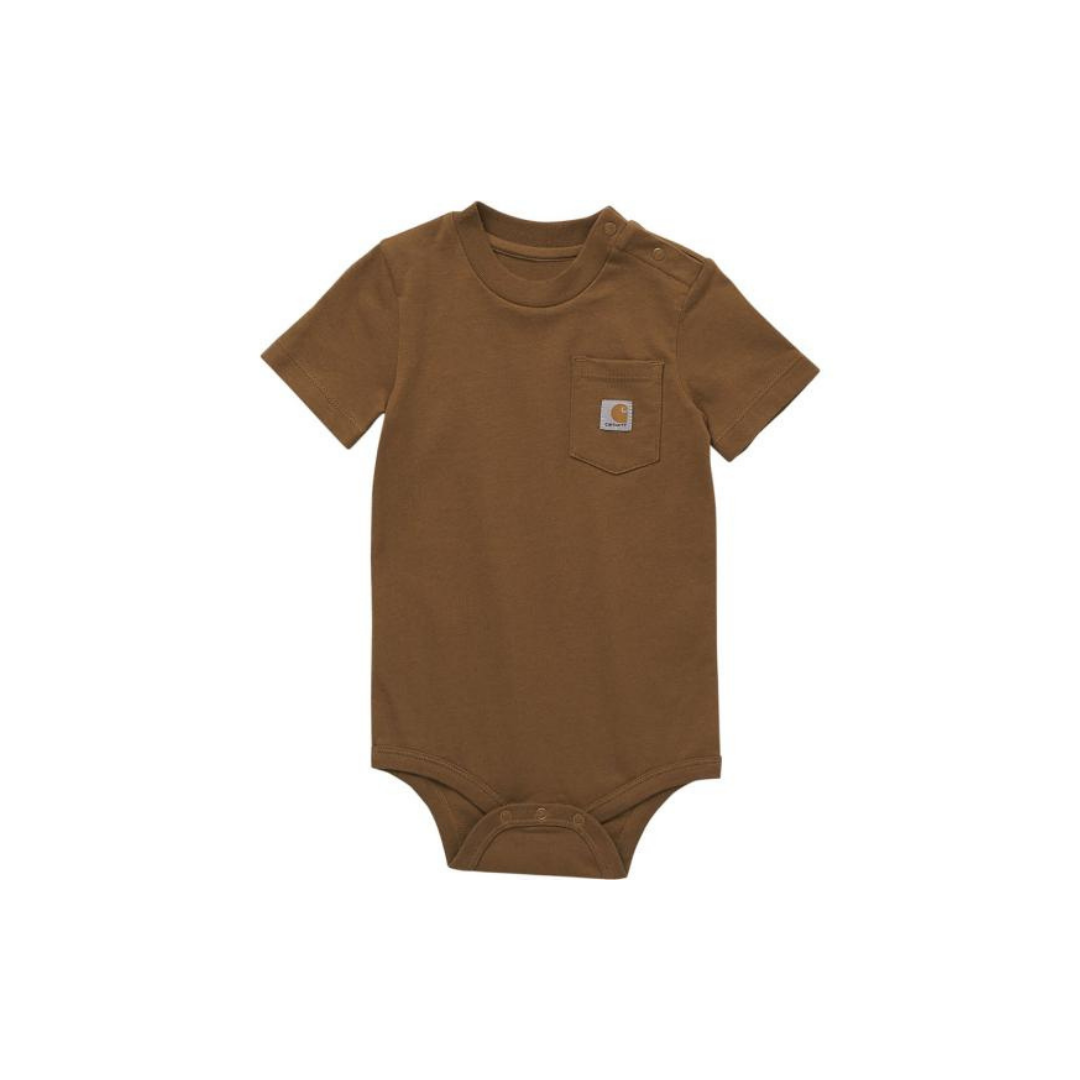 Carhartt CA5004 Kids Short Sleeve Pocket Bodysuit