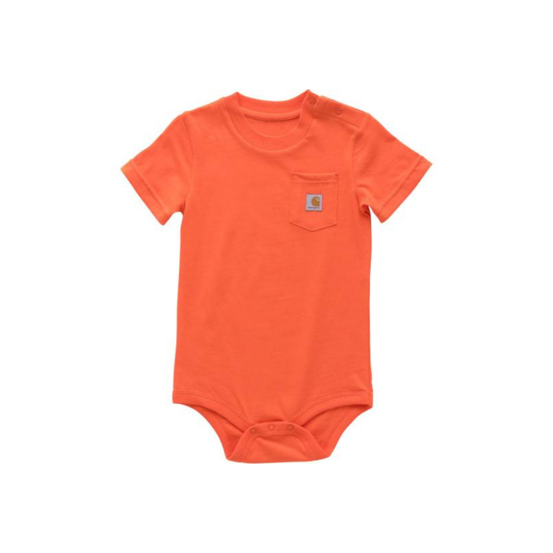 Carhartt CA5009 Kids Short Sleeve Pocket Bodysuit