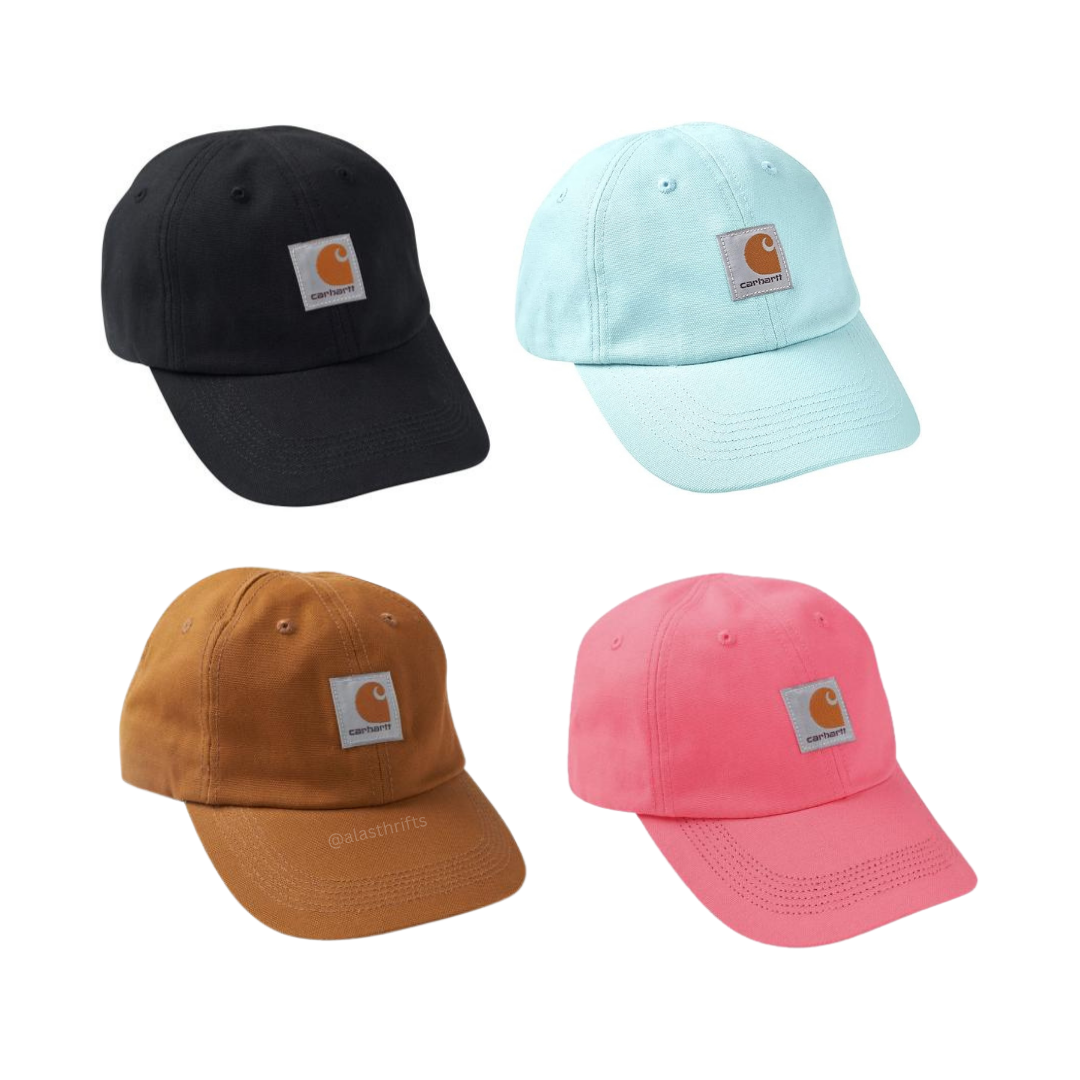Carhartt Kids Signature Logo Canvas Cap