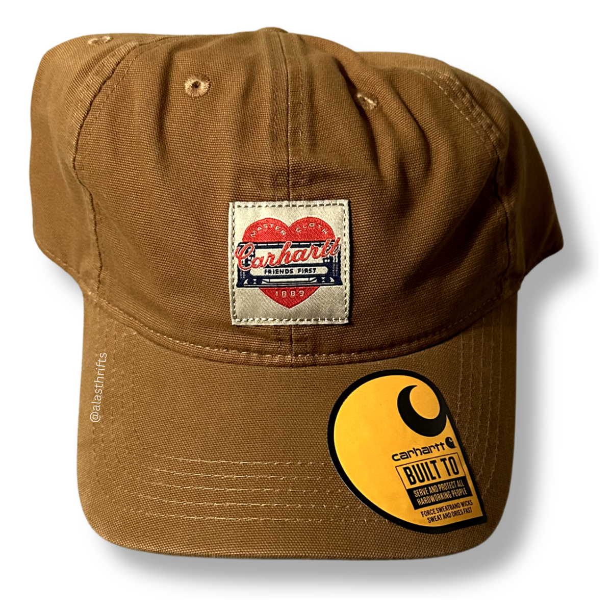 Carhartt Classic Heart Patch Canvas Cap
