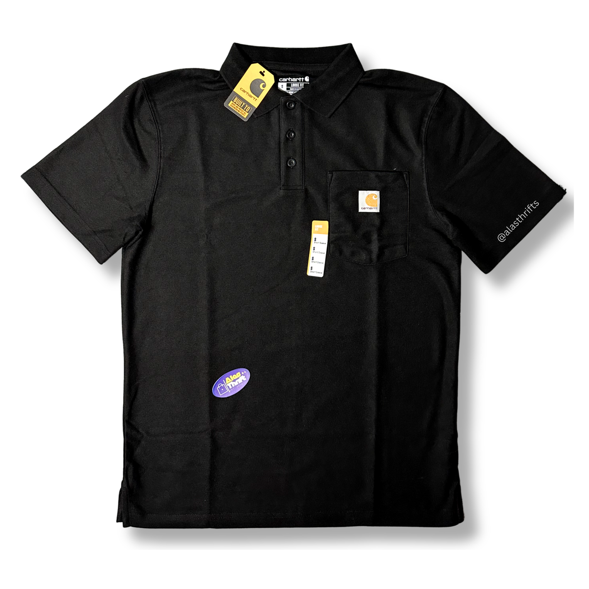 Carhartt Loose Fit Short Sleeve Pocket Polo Shirt