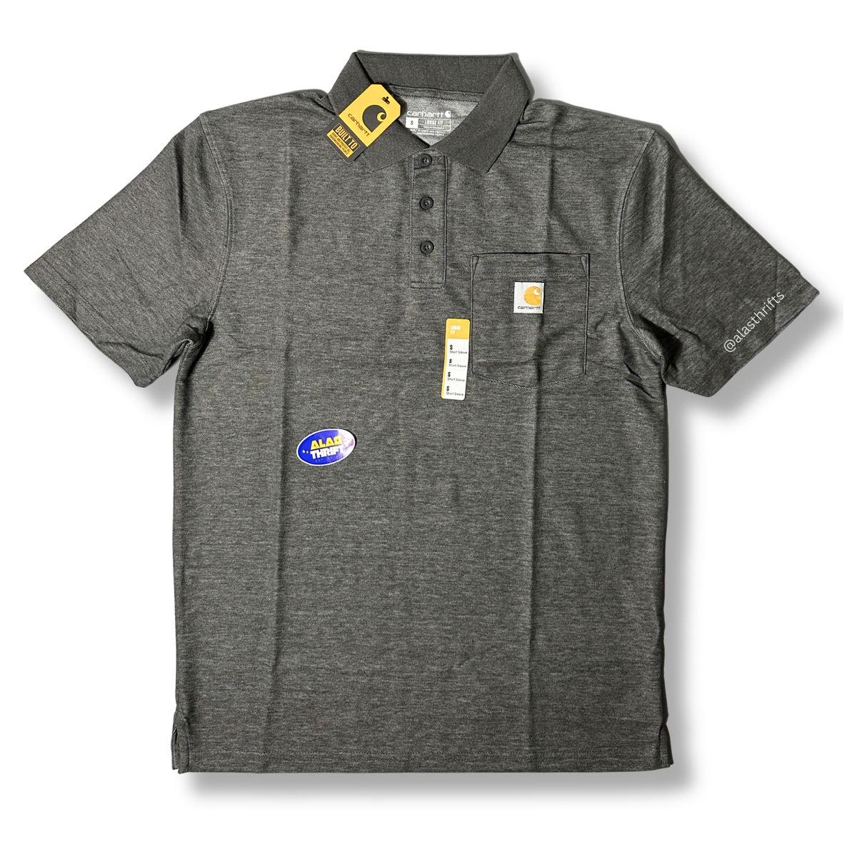 Carhartt Loose Fit Short Sleeve Pocket Polo Shirt