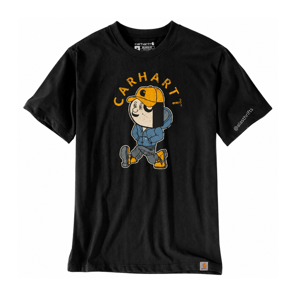 Carhartt Relaxed Fit Active Jacket Graphic Tshirt (Best Seller)
