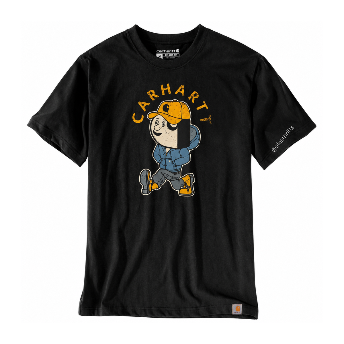 Carhartt Relaxed Fit Active Jacket Graphic Tshirt (Best Seller)