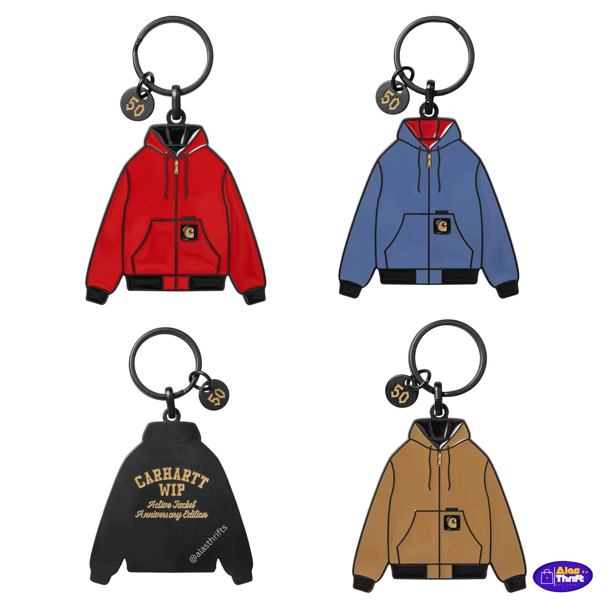 Carhartt WIP 50 Years OG Active Jacket Keychain