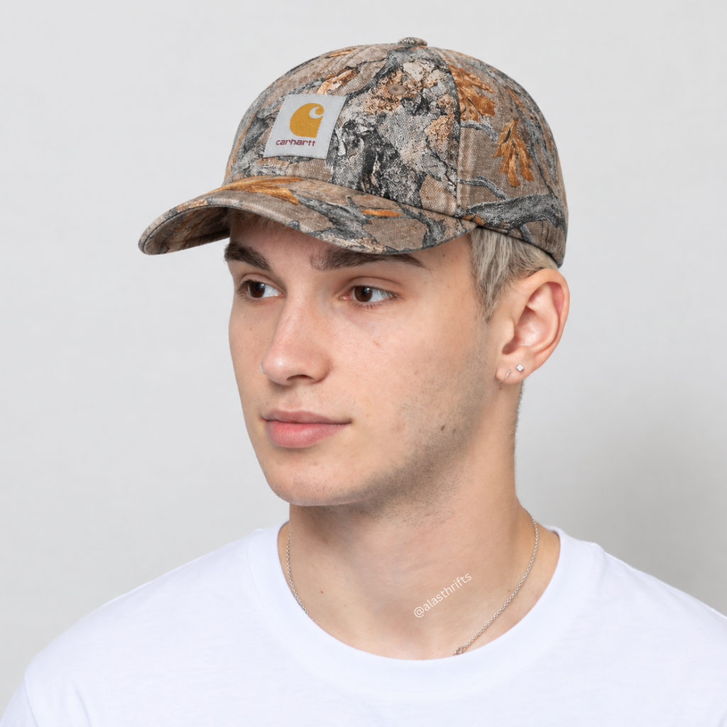 Carhartt WIP Canvas 6-Panel Cap - Tree Camo