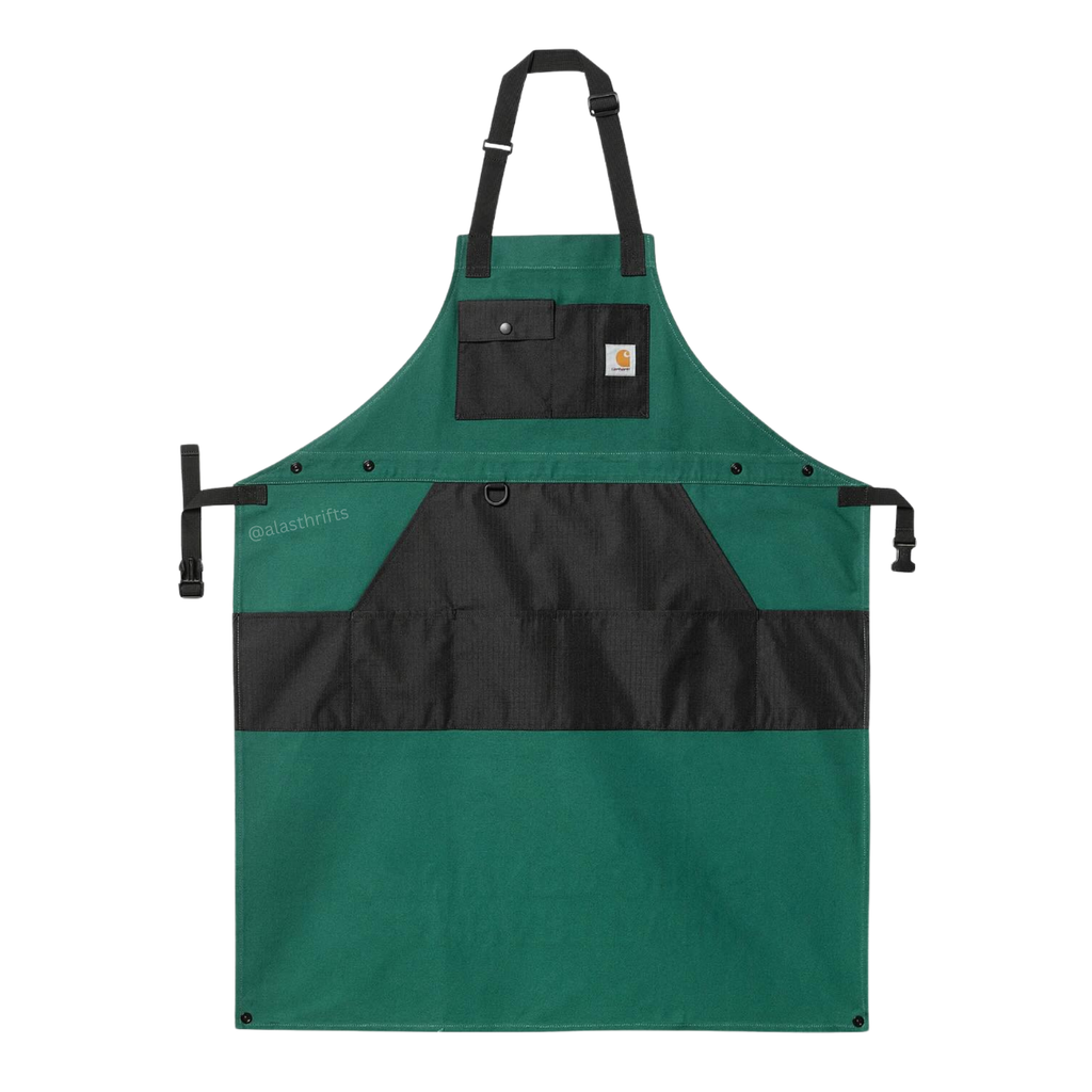 CARHARTT WIP GROUNDWORKS APRON - CHERVIL/ BLACK
