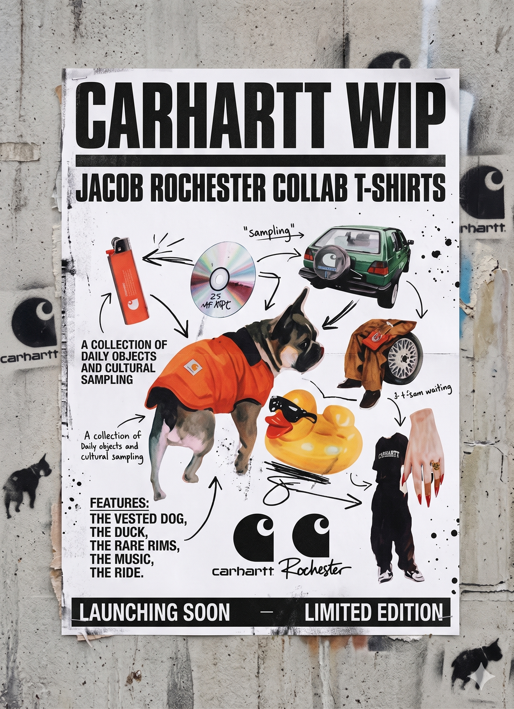 Carhartt WIP Jacob Rochester Tshirt