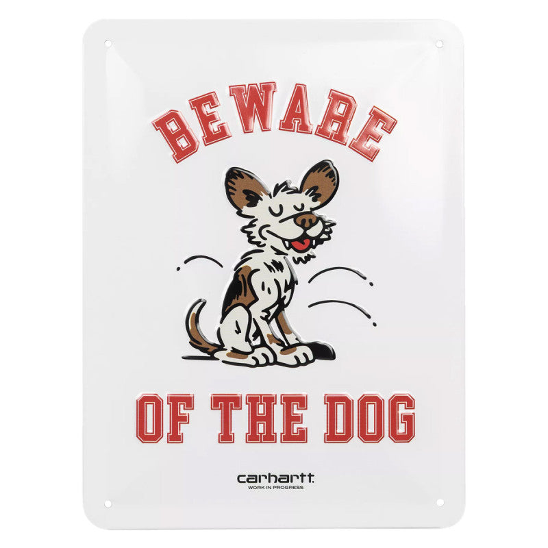 Carhartt WIP Beware of The Dog Plate