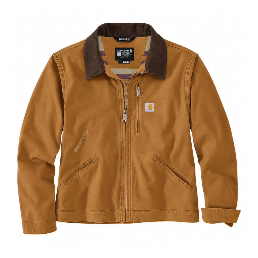 Carhartt W Rugged Flex Iconic Crawford Detroit Jacket