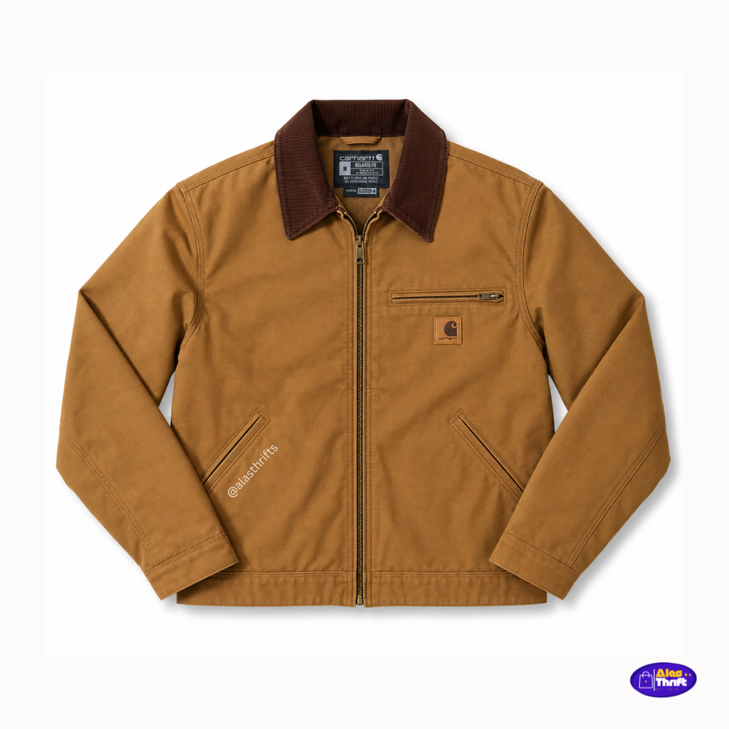 Ford x Carhartt Mens Relaxed Fit Iconic Detroit Jacket