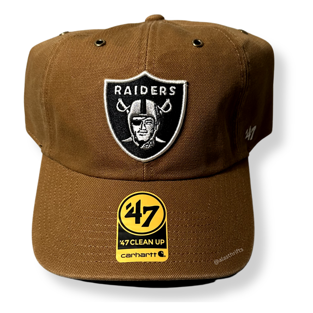 Las Vegas Raiders Carhartt ’47 Clean Up Hat (Limited Edition)