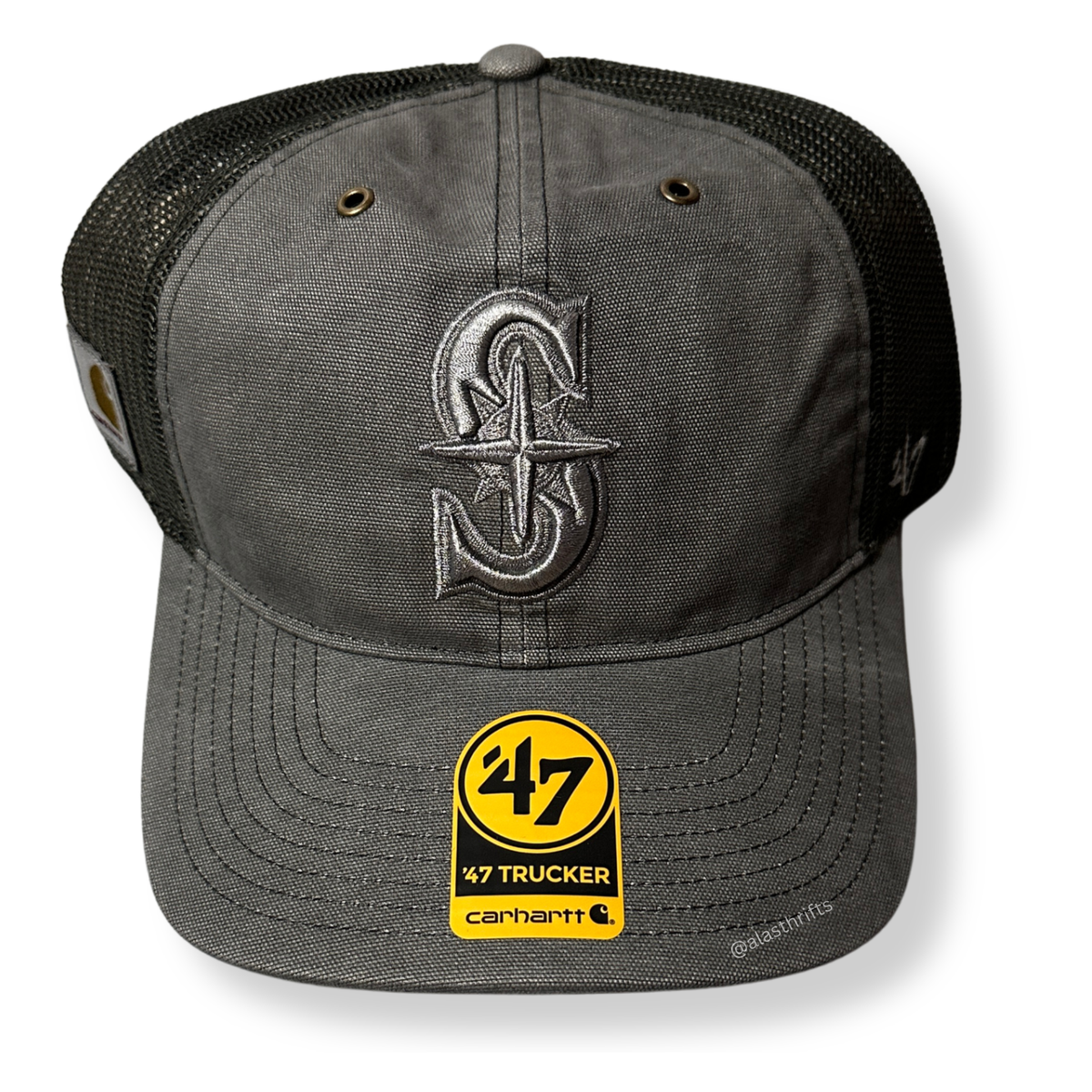 Seattle Mariners Carhartt '47 Dyed Trucker Hat (Limited Edition)