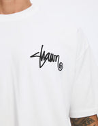S DOUBLE SHAWN SCRIPT TSHIRT