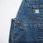 Carhartt CM8665 Kids Loose Fit Denim Bib Overall Jumper