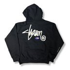 S DOUBLE SHAWN SCRIPT HOODED JACKET