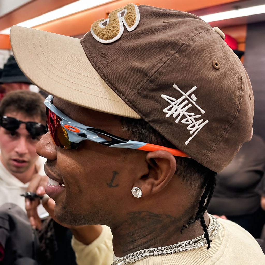 STUSSY CHENILLE S SNAPBACK CAP