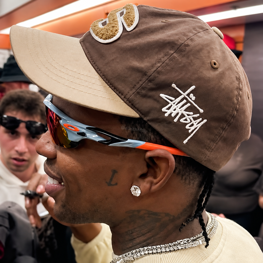 STUSSY CHENILLE S SNAPBACK CAP