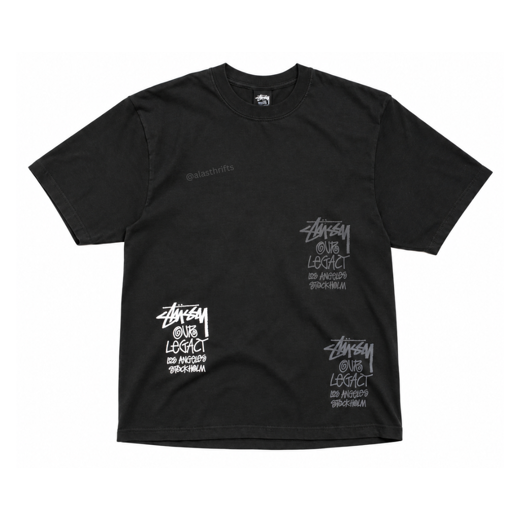 STUSSY X OUR LEGACY STAMP TEE