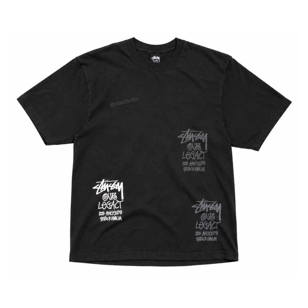 STUSSY X OUR LEGACY STAMP TEE
