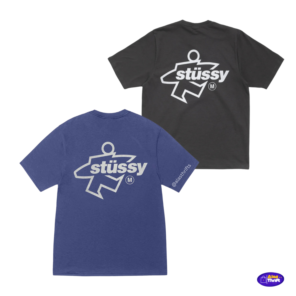STUSSY SURF SIZE PIGMENT DYED TEE