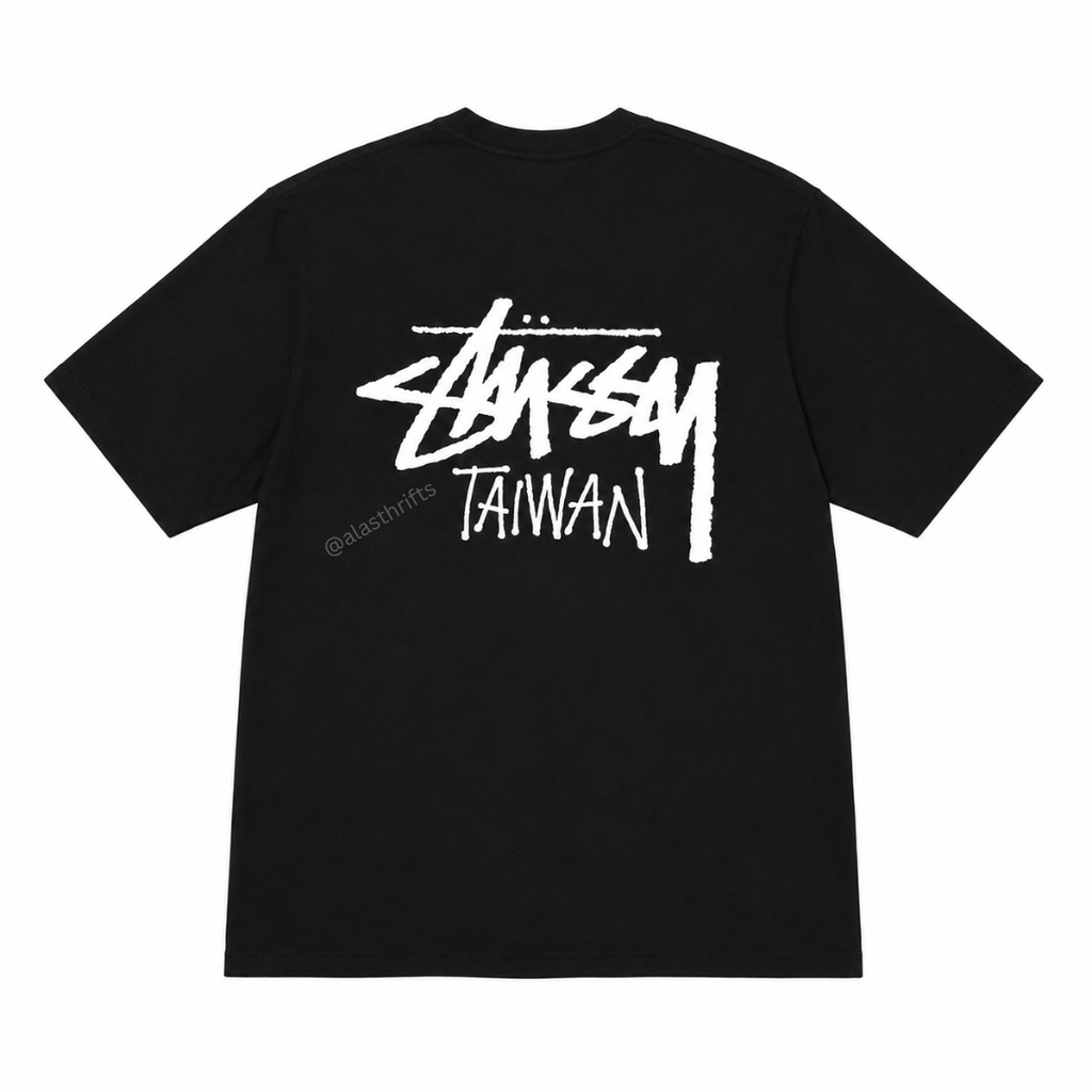 STUSSY TAIWAN STOCK CHAPTER TEE