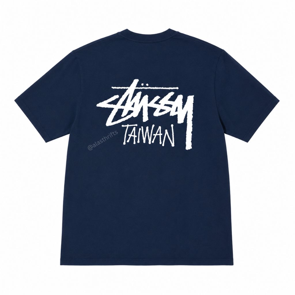 STUSSY TAIWAN STOCK CHAPTER TEE