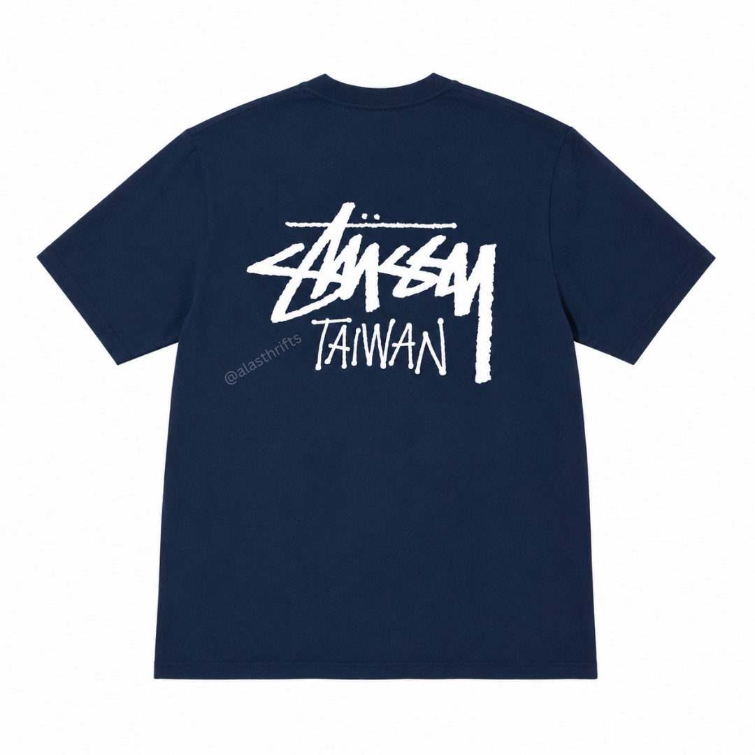 STUSSY TAIWAN STOCK CHAPTER TEE