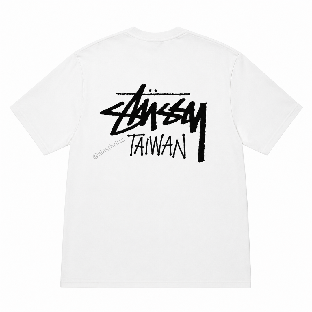 STUSSY TAIWAN STOCK CHAPTER TEE